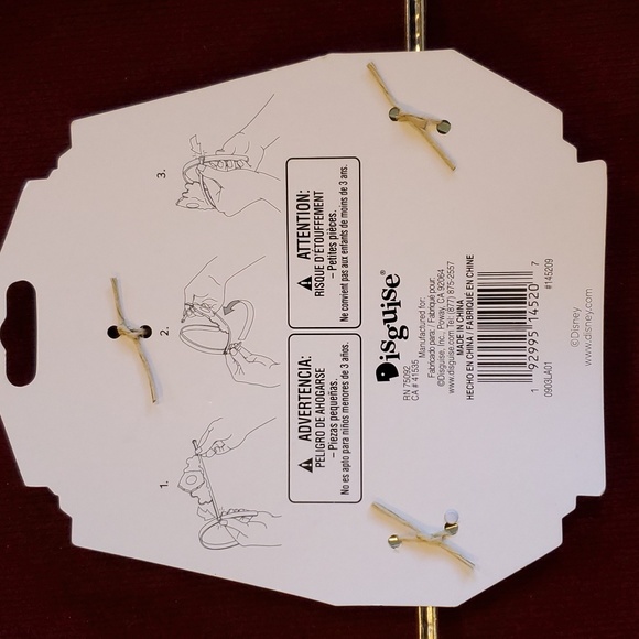 Lot 3 Disney Princess Tiaras Crowns 👑 Headbands Cinderella Rapunzel Belle NIP - Picture 3 of 5